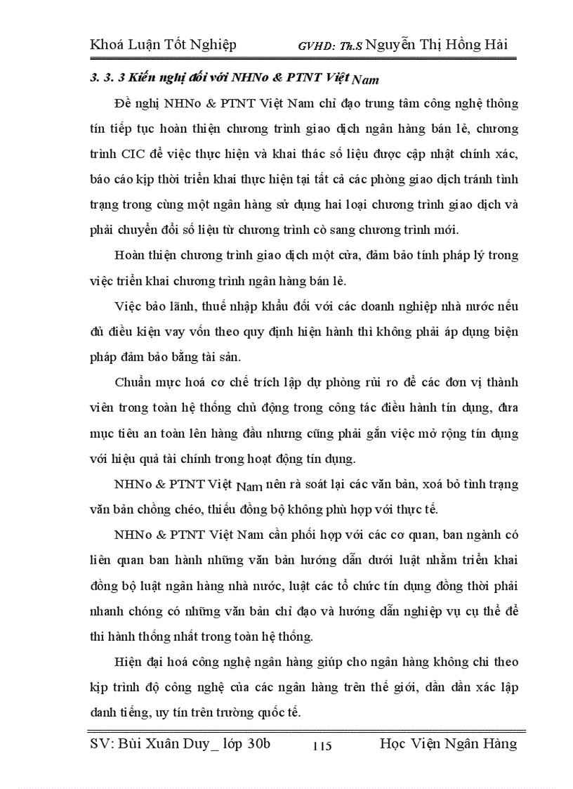 image for page Giải pháp nâng cao chất lượng tín dụng trong cho vay hộ sản xuất ở NHNo&PTNT huyện Kim Sơn, Tỉnh Ninh Bình