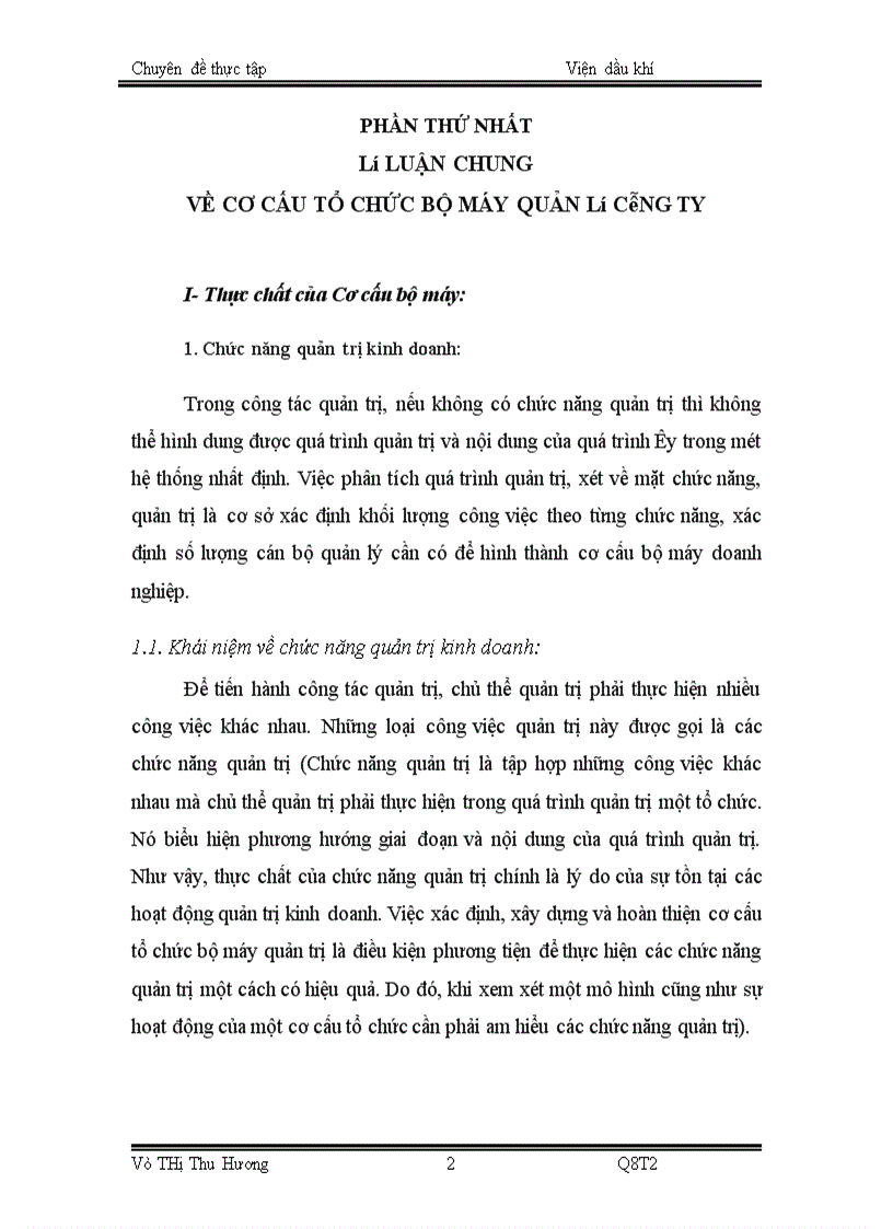 image for page Cơ cấu tổ chức bộ máy của Viện Dầu khí