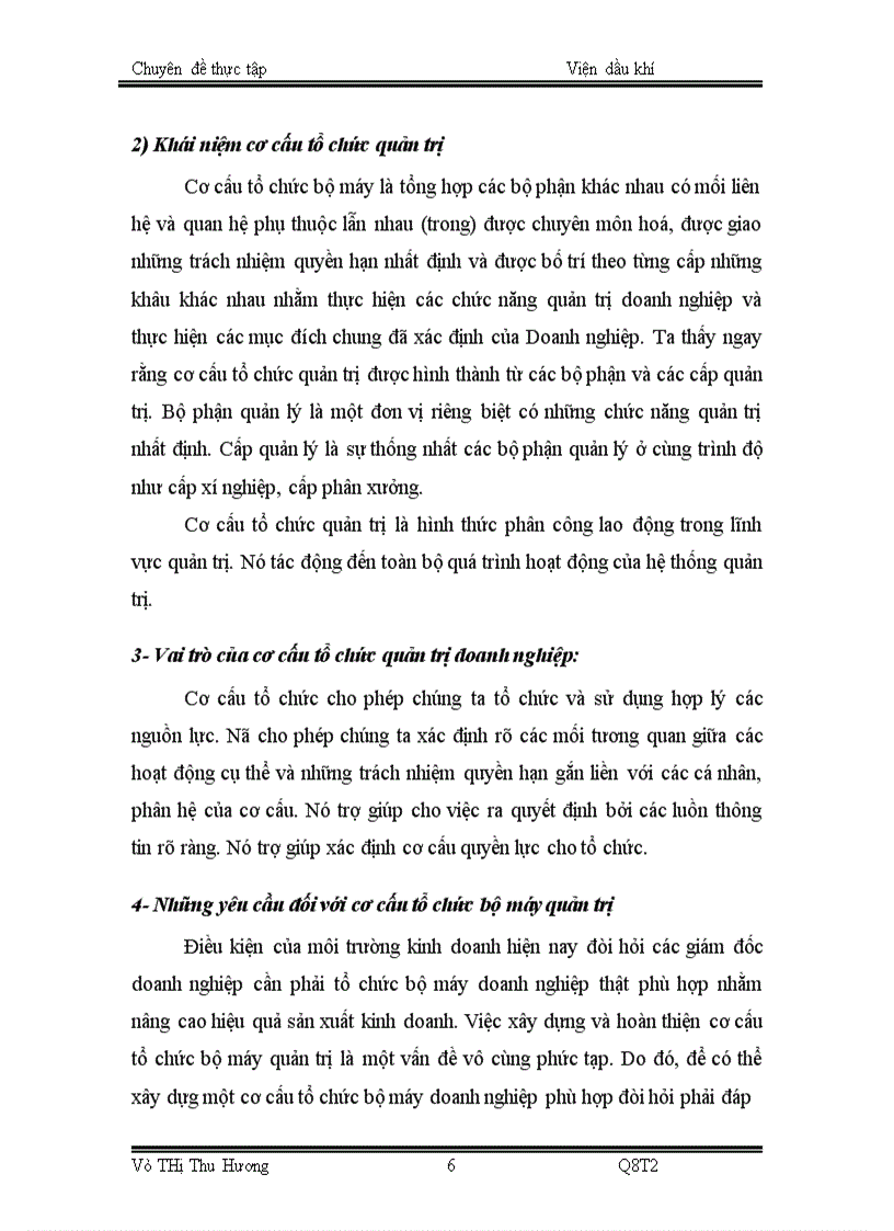 image for page Cơ cấu tổ chức bộ máy của Viện Dầu khí