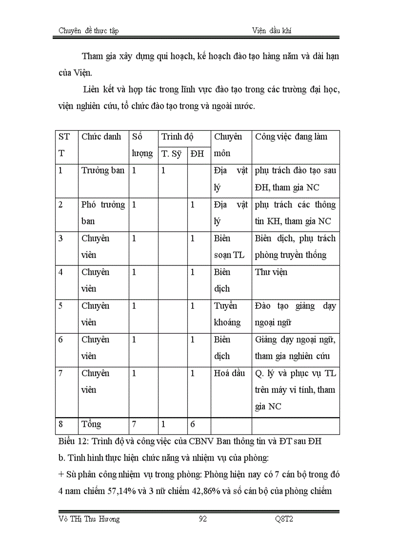 image for page Cơ cấu tổ chức bộ máy của Viện Dầu khí