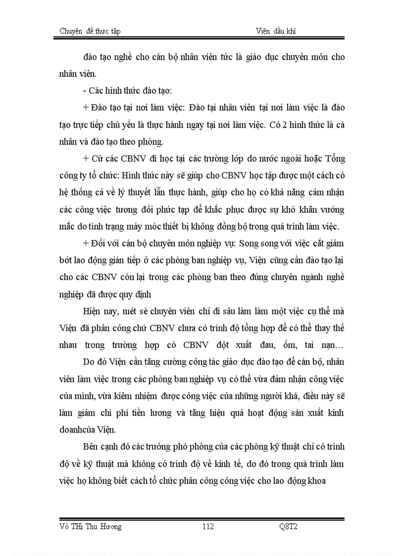 image for page Cơ cấu tổ chức bộ máy của Viện Dầu khí