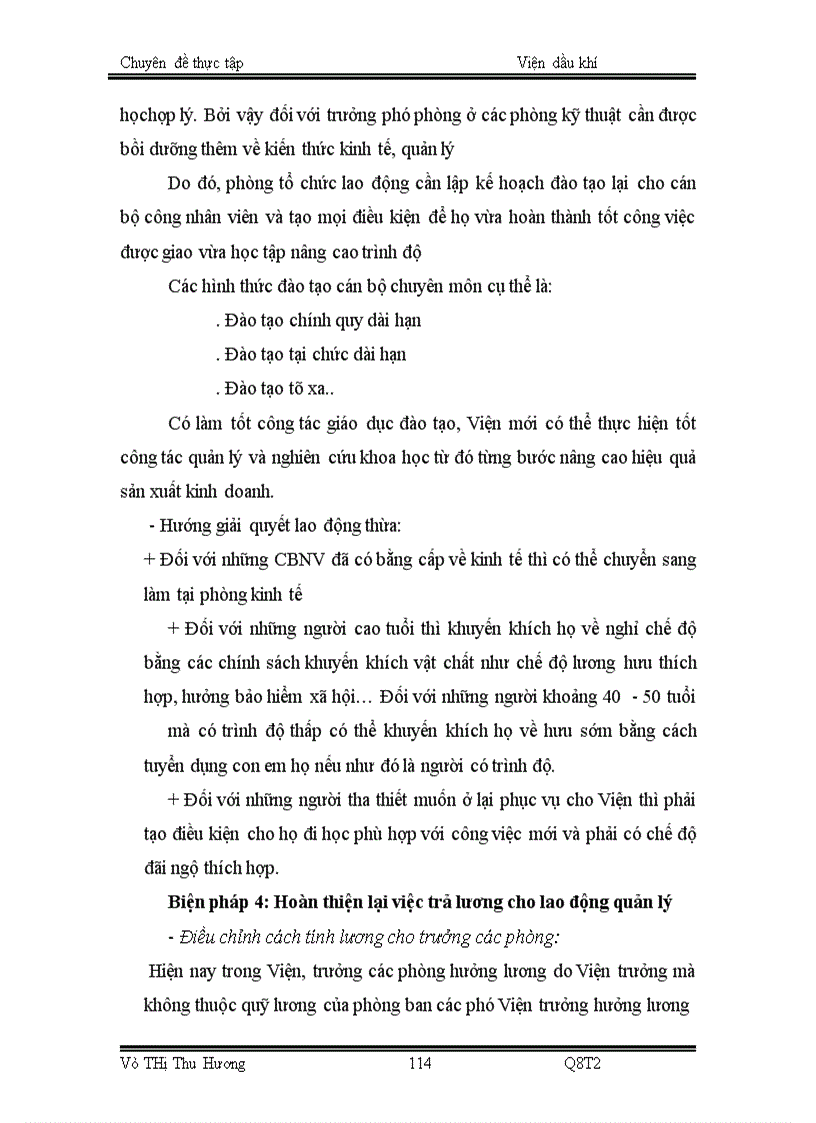 image for page Cơ cấu tổ chức bộ máy của Viện Dầu khí