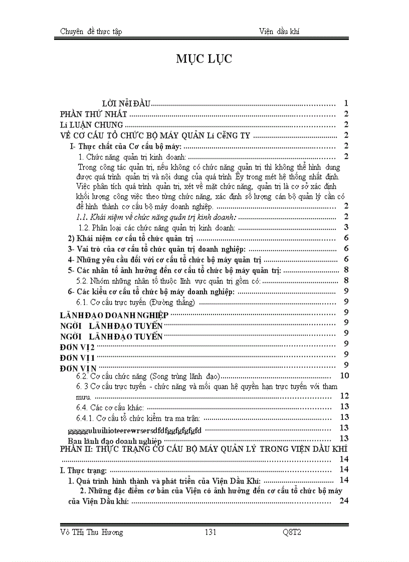 image for page Cơ cấu tổ chức bộ máy của Viện Dầu khí