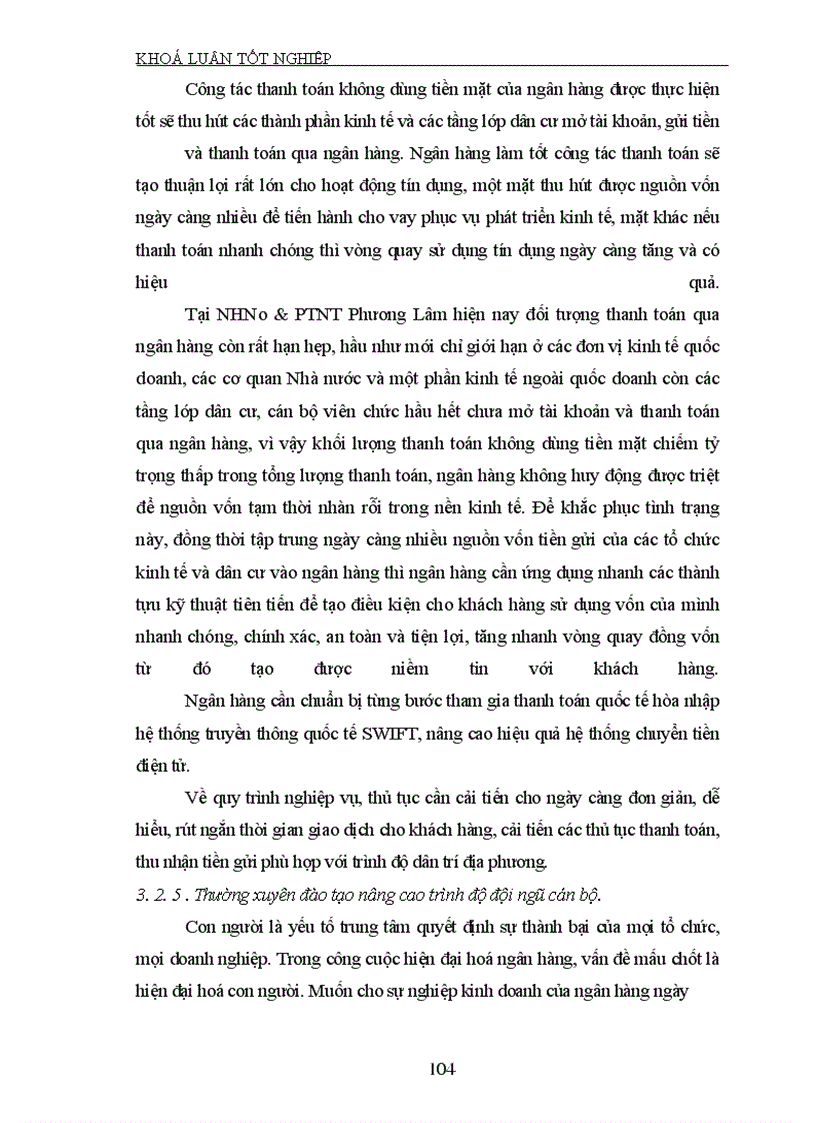 image for page Giải pháp mở rộng nguồn vốn tại Chi nhánh Ngân hàng nông nghiệp và phát triển nông thôn Phương lâm