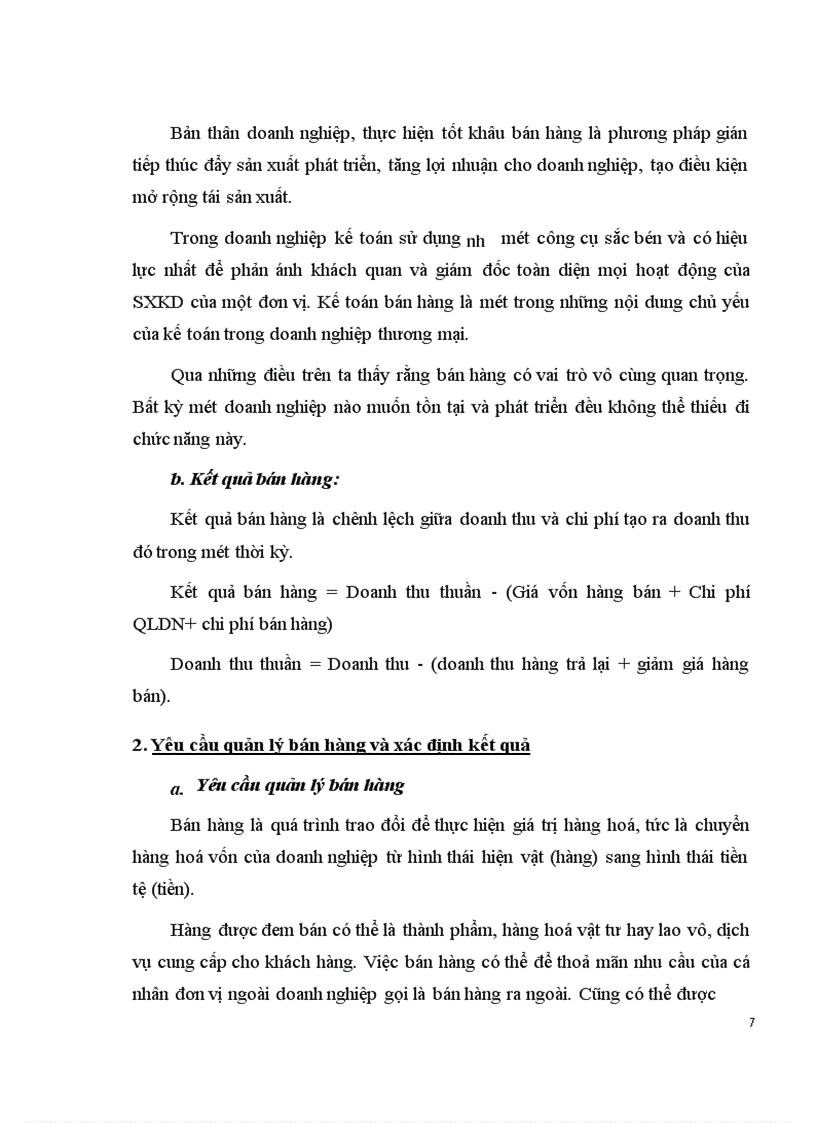 image for page Hoàn thiện tổ chức kế toán bán hàng và xác định kết quả bán hàng tại Công ty TNHH Hoàng Đạo