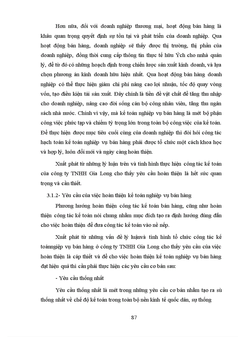 image for page Phương hướng hoàn thiện kế toán nghiệp vụ bán hàng tại Công ty TNHH TM Hà Dung