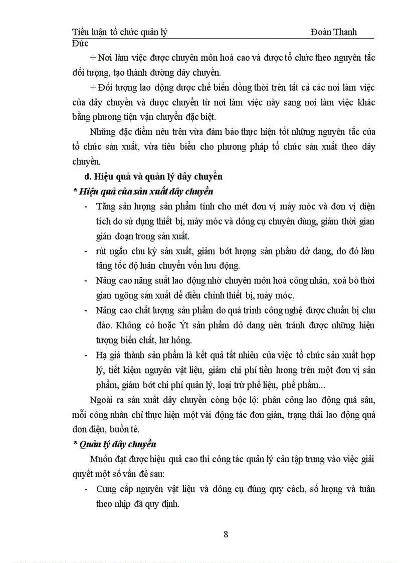 image for page Phương pháp tổ chức sản xuất theo dây chuyền, những ưu điểm và điều kiện áp dụng