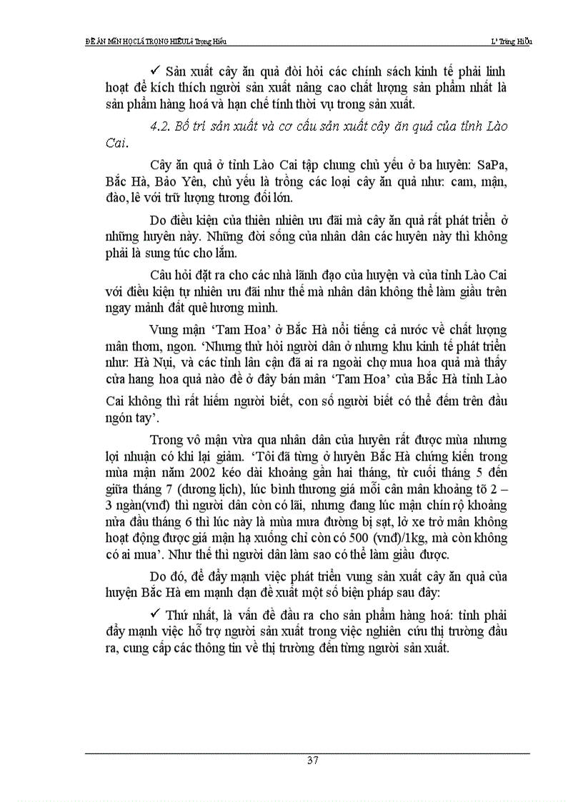 image for page Một số giải pháp và kiến nghị nhằm đẩy nhanh quá trình chuyển dịch cơ cấu cây trồng theo hướng sản xuất hàng hoá
