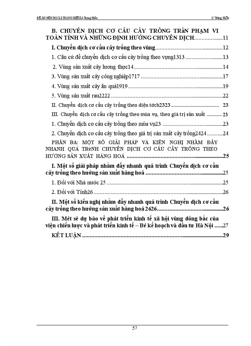 image for page Một số giải pháp và kiến nghị nhằm đẩy nhanh quá trình chuyển dịch cơ cấu cây trồng theo hướng sản xuất hàng hoá