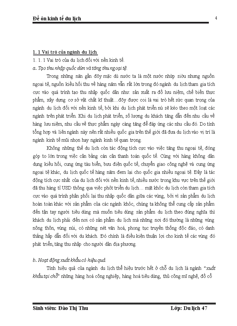 image for page Những ảnh hưởng của tình hình kinh tế chính trị đến việc phát triển du lịch Hà Nội