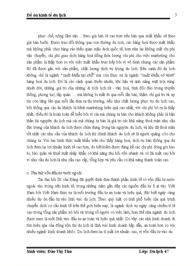 image for page Những ảnh hưởng của tình hình kinh tế chính trị đến việc phát triển du lịch Hà Nội