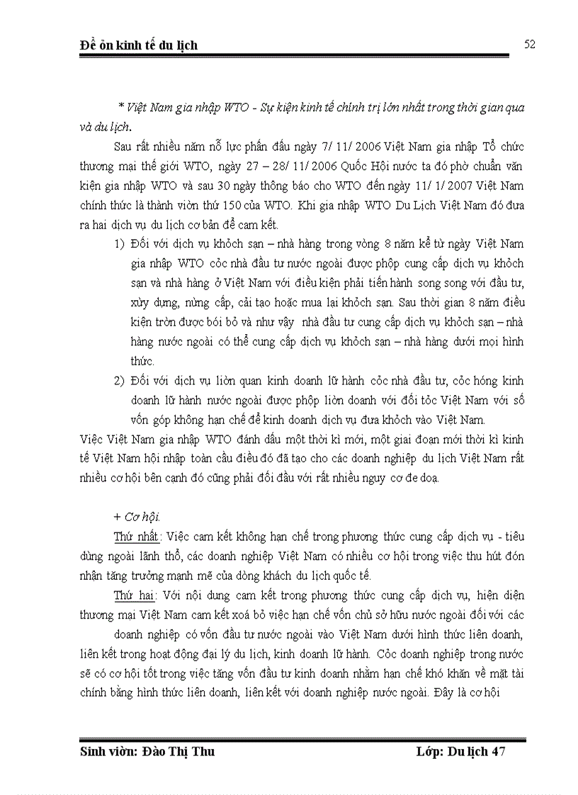 image for page Những ảnh hưởng của tình hình kinh tế chính trị đến việc phát triển du lịch Hà Nội