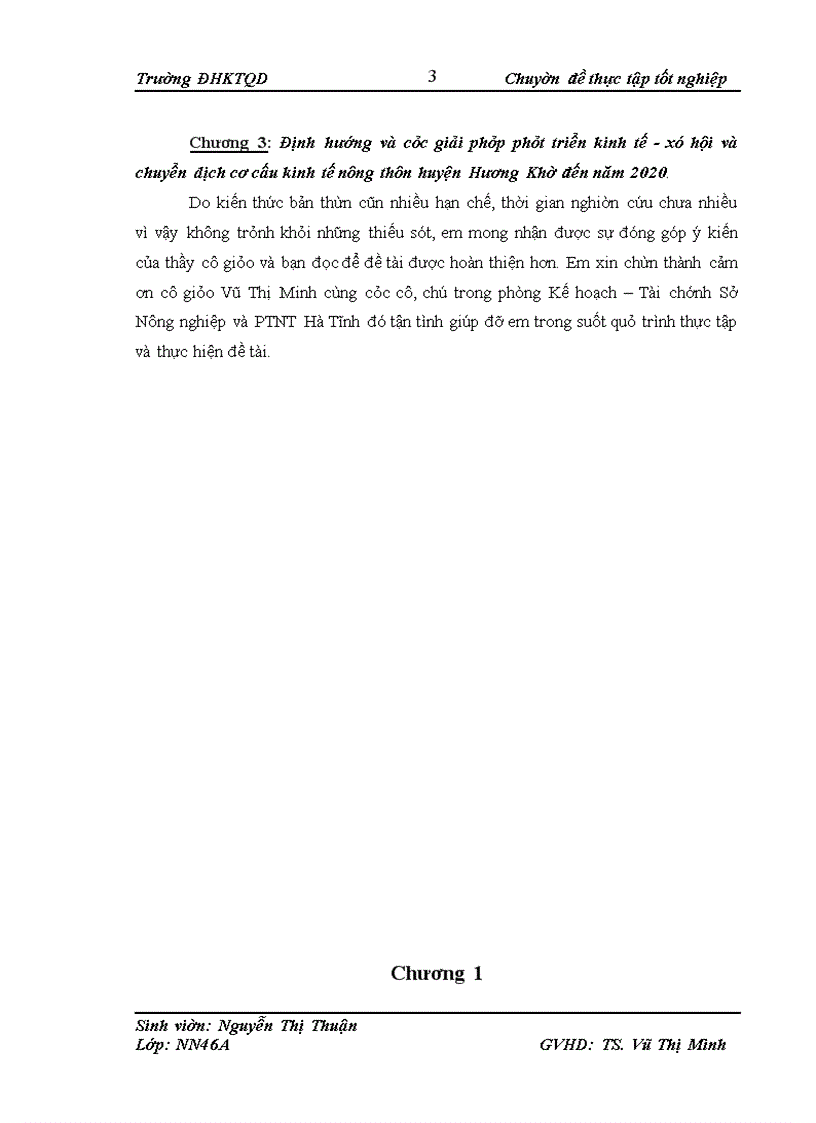 image for page Thực trạng phát triển kinh tế - xã hội và chuyển dịch cơ cấu kinh tế nông thôn của huyện Hương Khê- Hà Tĩnh dưới tác động của tuyến đường Hồ Chí Minh