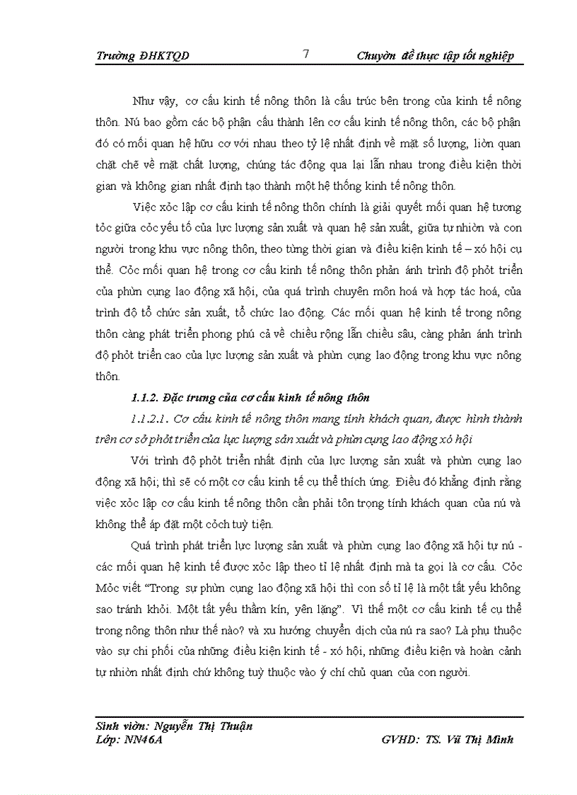 image for page Thực trạng phát triển kinh tế - xã hội và chuyển dịch cơ cấu kinh tế nông thôn của huyện Hương Khê- Hà Tĩnh dưới tác động của tuyến đường Hồ Chí Minh