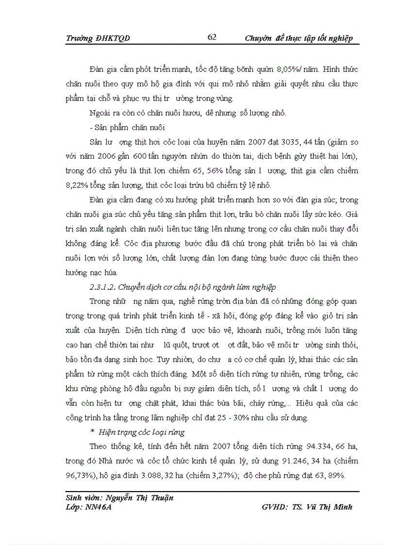 image for page Thực trạng phát triển kinh tế - xã hội và chuyển dịch cơ cấu kinh tế nông thôn của huyện Hương Khê- Hà Tĩnh dưới tác động của tuyến đường Hồ Chí Minh