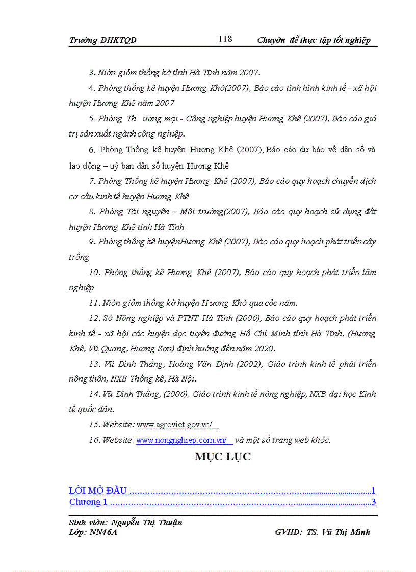 image for page Thực trạng phát triển kinh tế - xã hội và chuyển dịch cơ cấu kinh tế nông thôn của huyện Hương Khê- Hà Tĩnh dưới tác động của tuyến đường Hồ Chí Minh