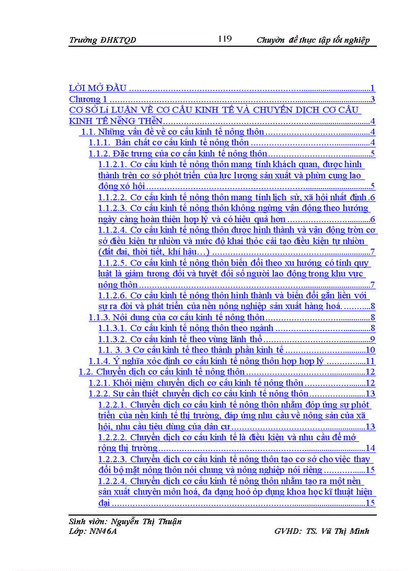 image for page Thực trạng phát triển kinh tế - xã hội và chuyển dịch cơ cấu kinh tế nông thôn của huyện Hương Khê- Hà Tĩnh dưới tác động của tuyến đường Hồ Chí Minh