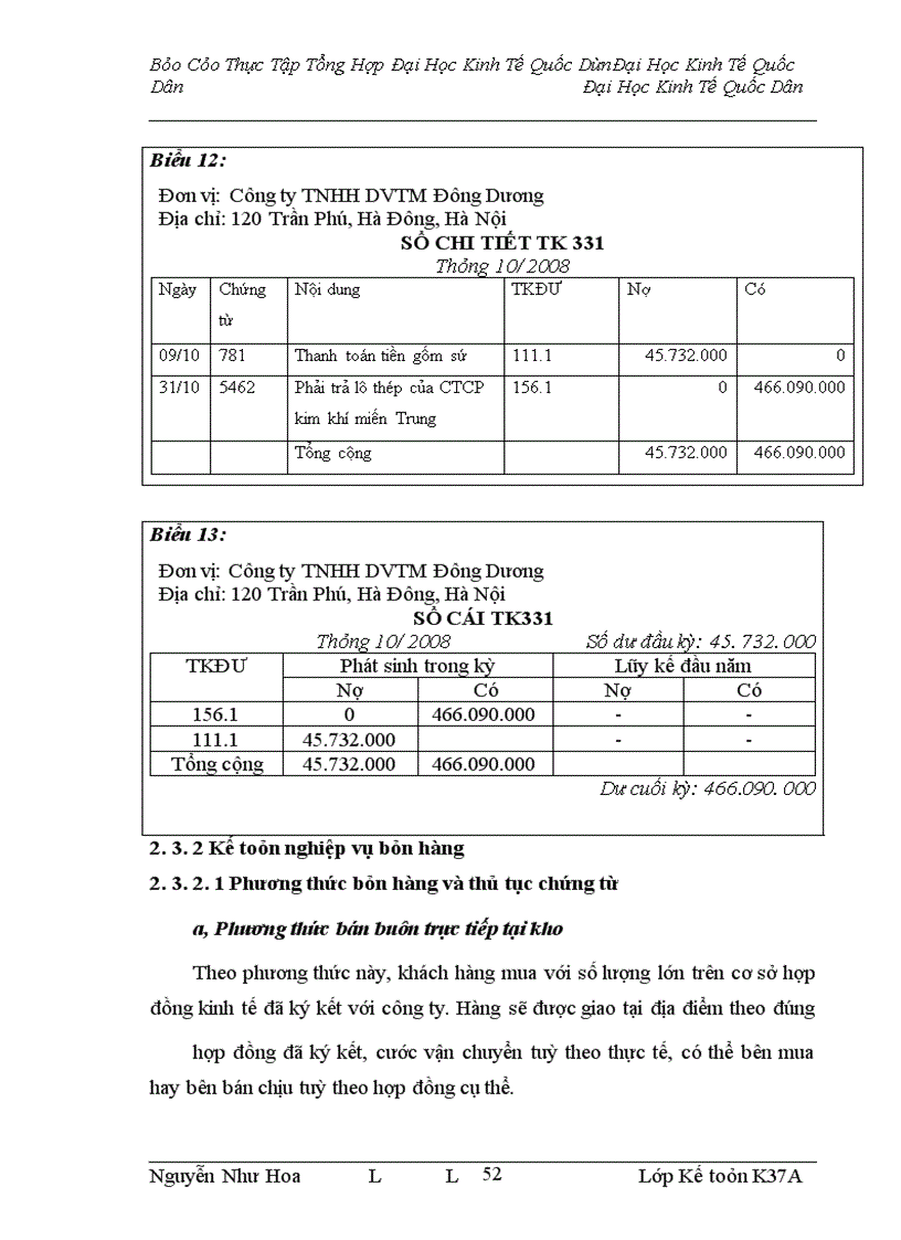 image for page Kế toán lưu chuyển hàng hoá và xác định kết quả tiêu thụ tại công ty TNHH Dịch vụ thương mại Đông Dương