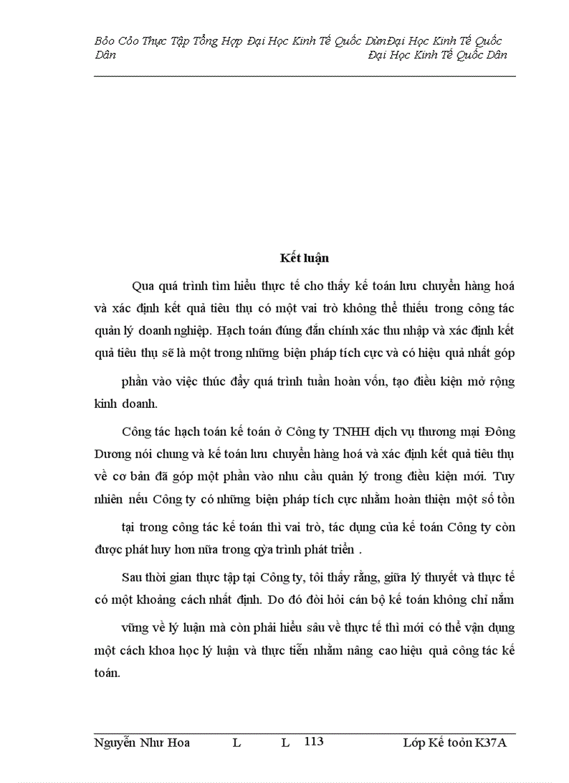 image for page Kế toán lưu chuyển hàng hoá và xác định kết quả tiêu thụ tại công ty TNHH Dịch vụ thương mại Đông Dương