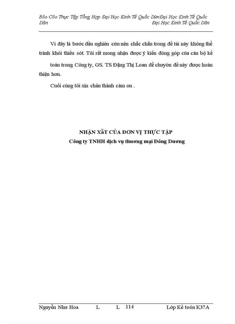 image for page Kế toán lưu chuyển hàng hoá và xác định kết quả tiêu thụ tại công ty TNHH Dịch vụ thương mại Đông Dương