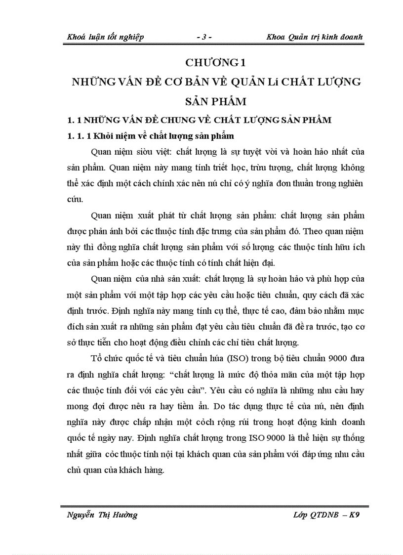 image for page Thực trạng công tác quản lý chất lượng sản phẩm ở Nhà máy bia Á Châu.