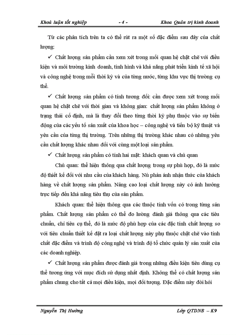 image for page Thực trạng công tác quản lý chất lượng sản phẩm ở Nhà máy bia Á Châu.