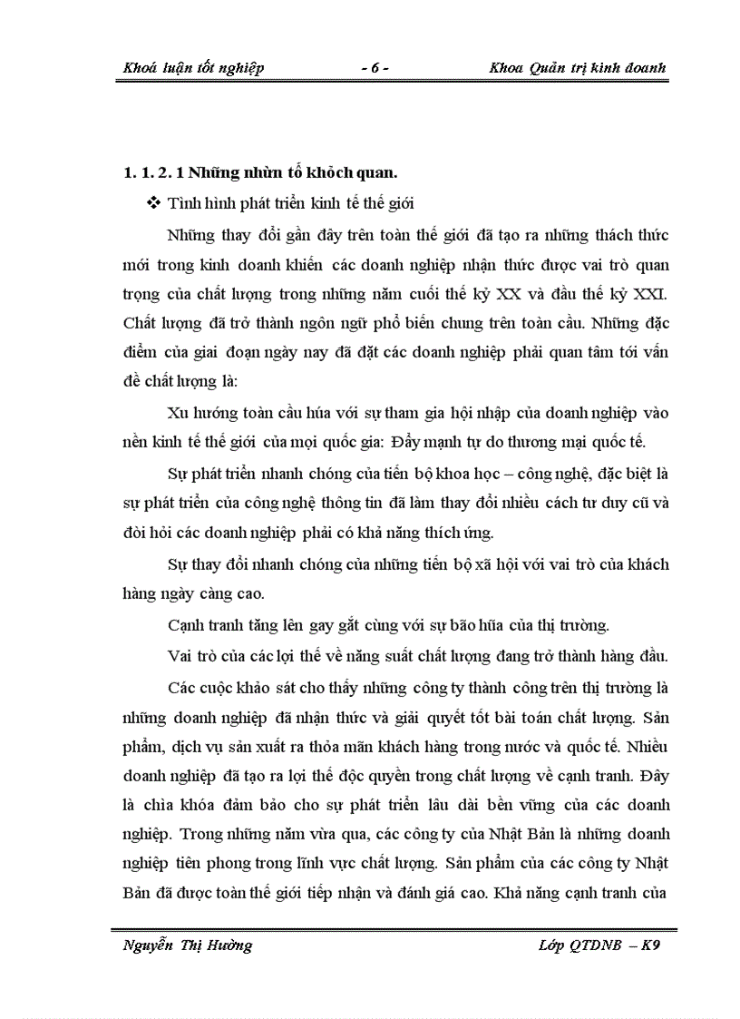 image for page Thực trạng công tác quản lý chất lượng sản phẩm ở Nhà máy bia Á Châu.