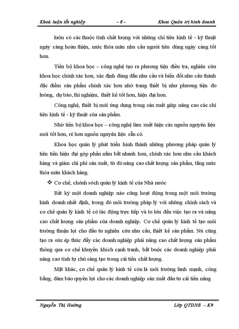 image for page Thực trạng công tác quản lý chất lượng sản phẩm ở Nhà máy bia Á Châu.