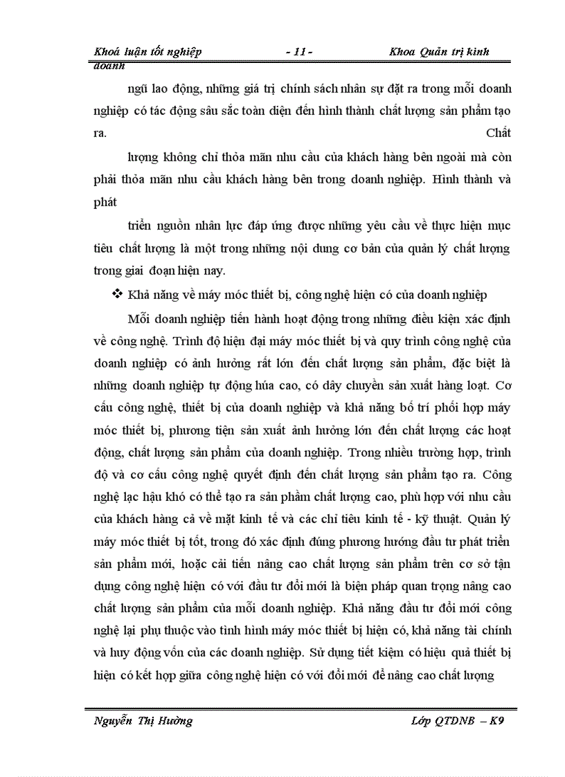 image for page Thực trạng công tác quản lý chất lượng sản phẩm ở Nhà máy bia Á Châu.