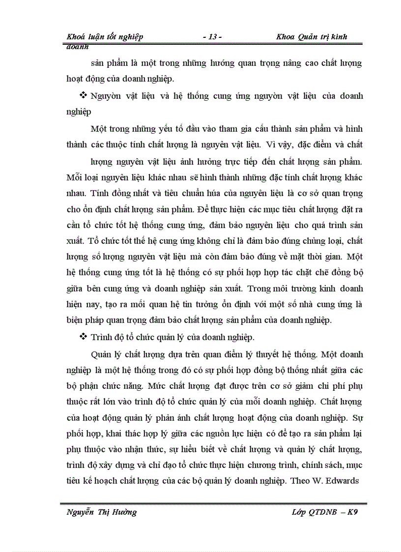 image for page Thực trạng công tác quản lý chất lượng sản phẩm ở Nhà máy bia Á Châu.