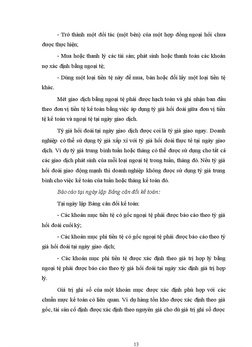 image for page Ảnh hưởng của việc thay đổi tỷ giá hối đoái lên báo cáo tài chính của doanh nghiệp hoạt động sản xuất kinh doanh Việt Nam
