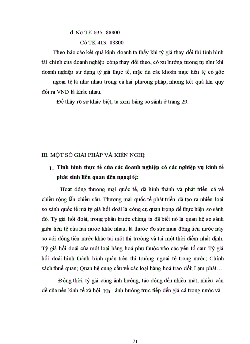 image for page Ảnh hưởng của việc thay đổi tỷ giá hối đoái lên báo cáo tài chính của doanh nghiệp hoạt động sản xuất kinh doanh Việt Nam
