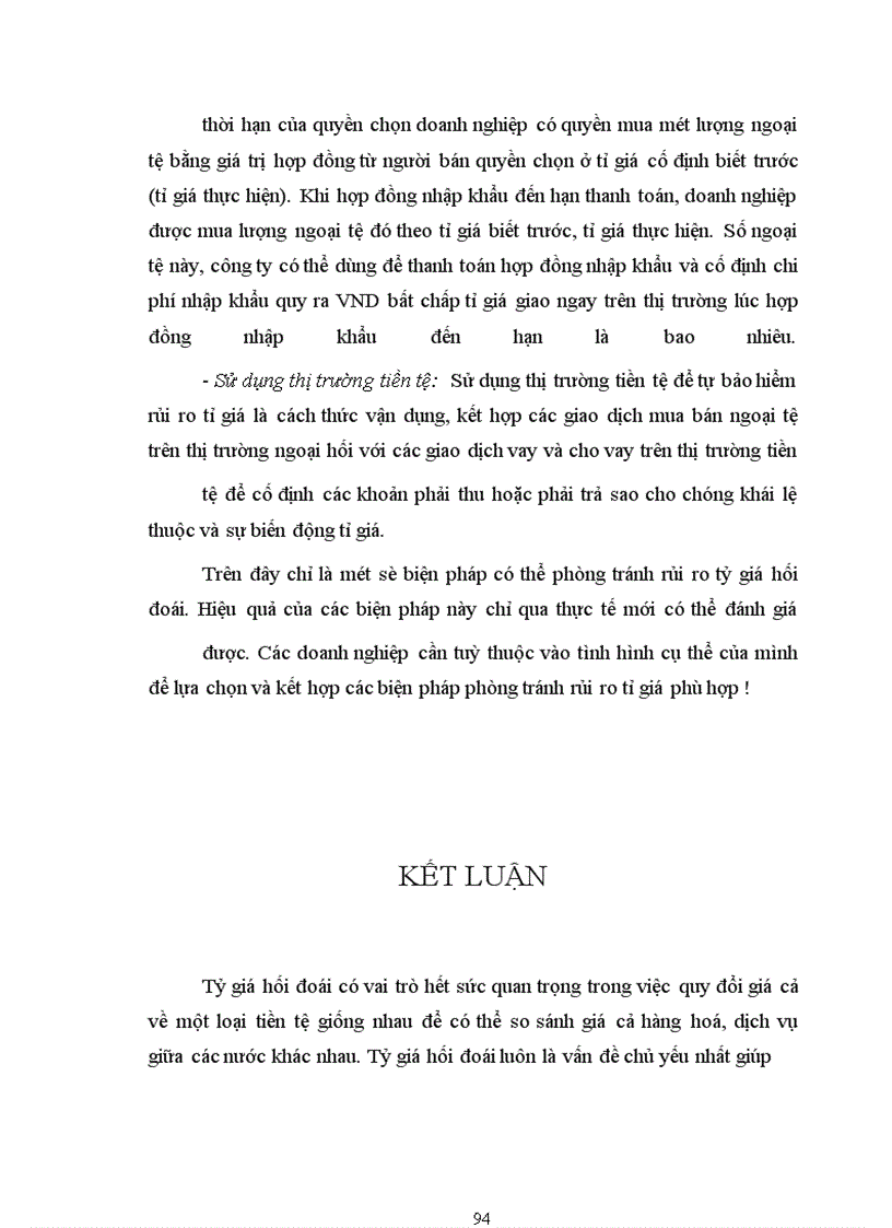 image for page Ảnh hưởng của việc thay đổi tỷ giá hối đoái lên báo cáo tài chính của doanh nghiệp hoạt động sản xuất kinh doanh Việt Nam