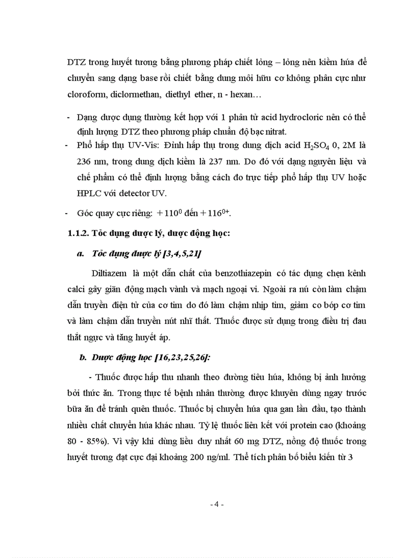 image for page Nghiên cứu phương pháp định lượng Diltiazem trong huyết tương người bằng sắc ký lỏng khối phổ (LC-MS)