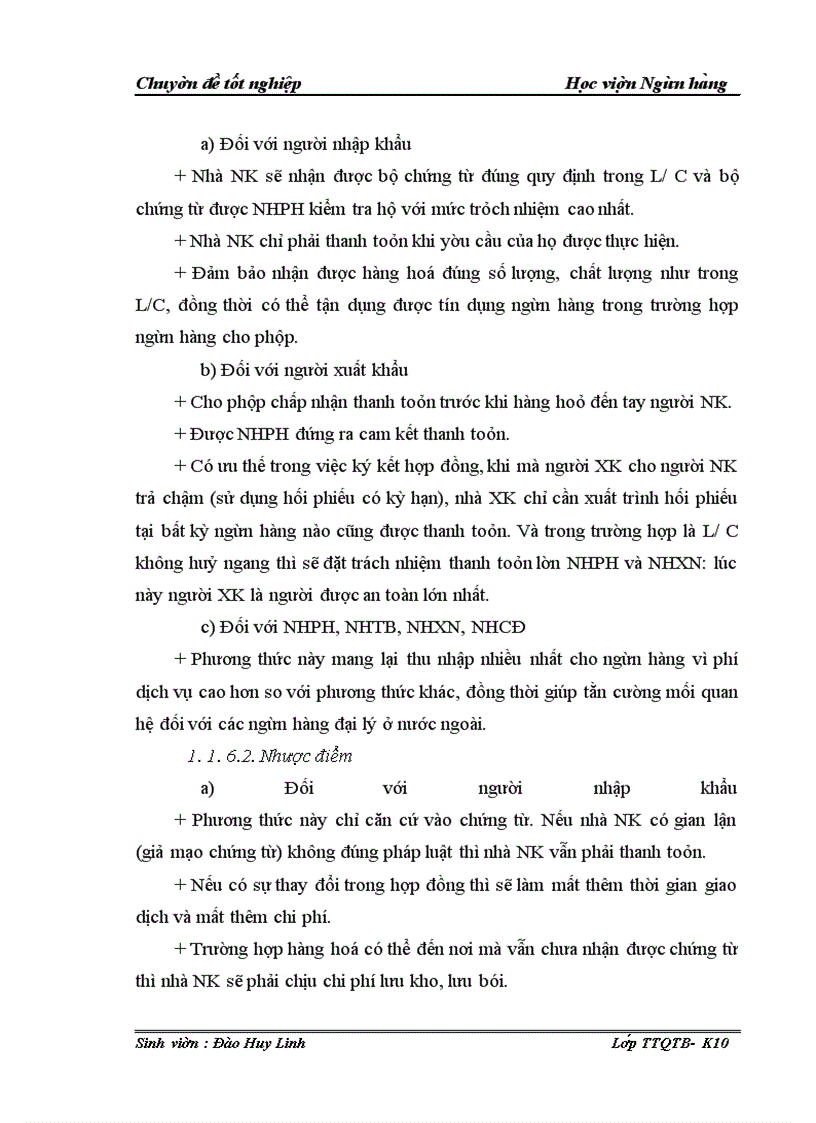 image for page Giải pháp phòng ngừa rủi ro trong hoạt động thanh toán tín dụng chứng từ đối với Ngân Hàng Thương Mại Cổ Phần Nhà Hà Nội – Chi nhánh Thanh Quan