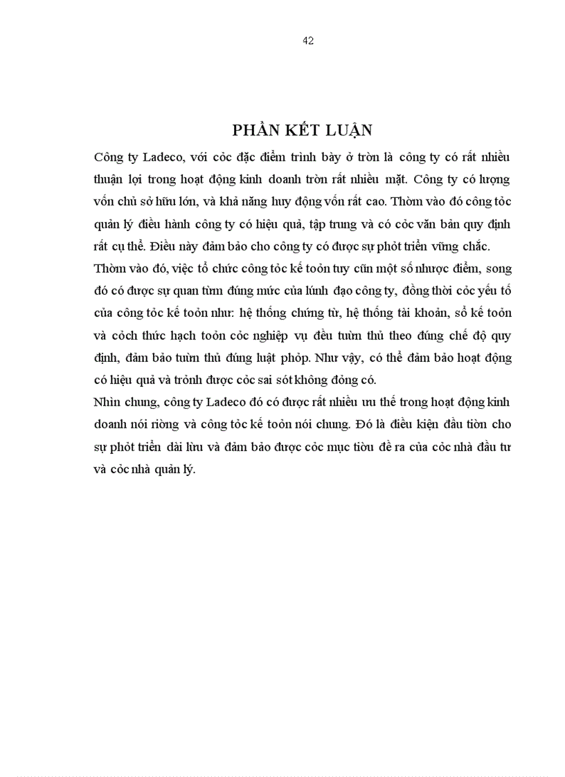 image for page Tổ chức hạch toán kế toán tại công ty Ladeco