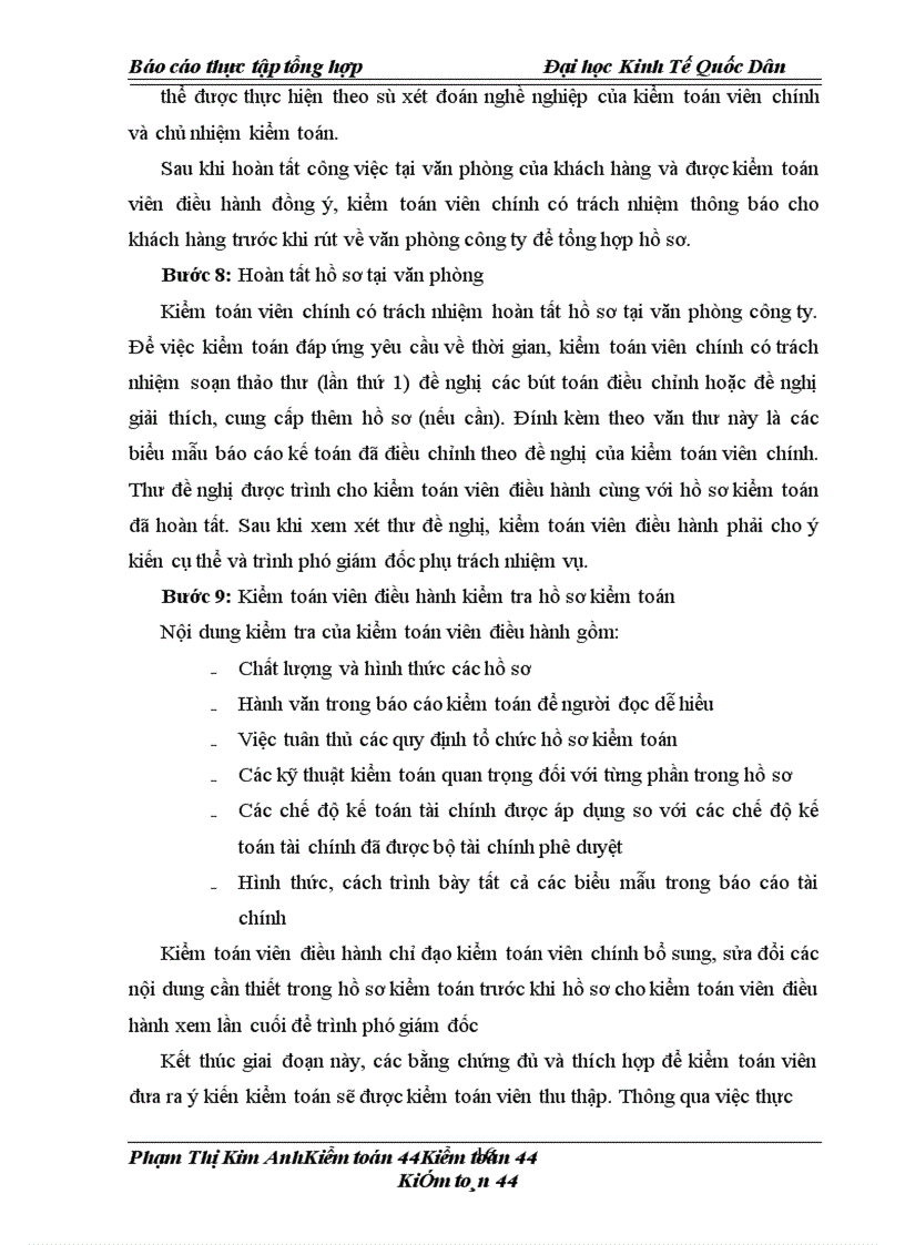 image for page Thực tập tổng hợp công ty cổ phần kiểm toán và tư vấn tài chính kế toán (gọi tắt là AFC)