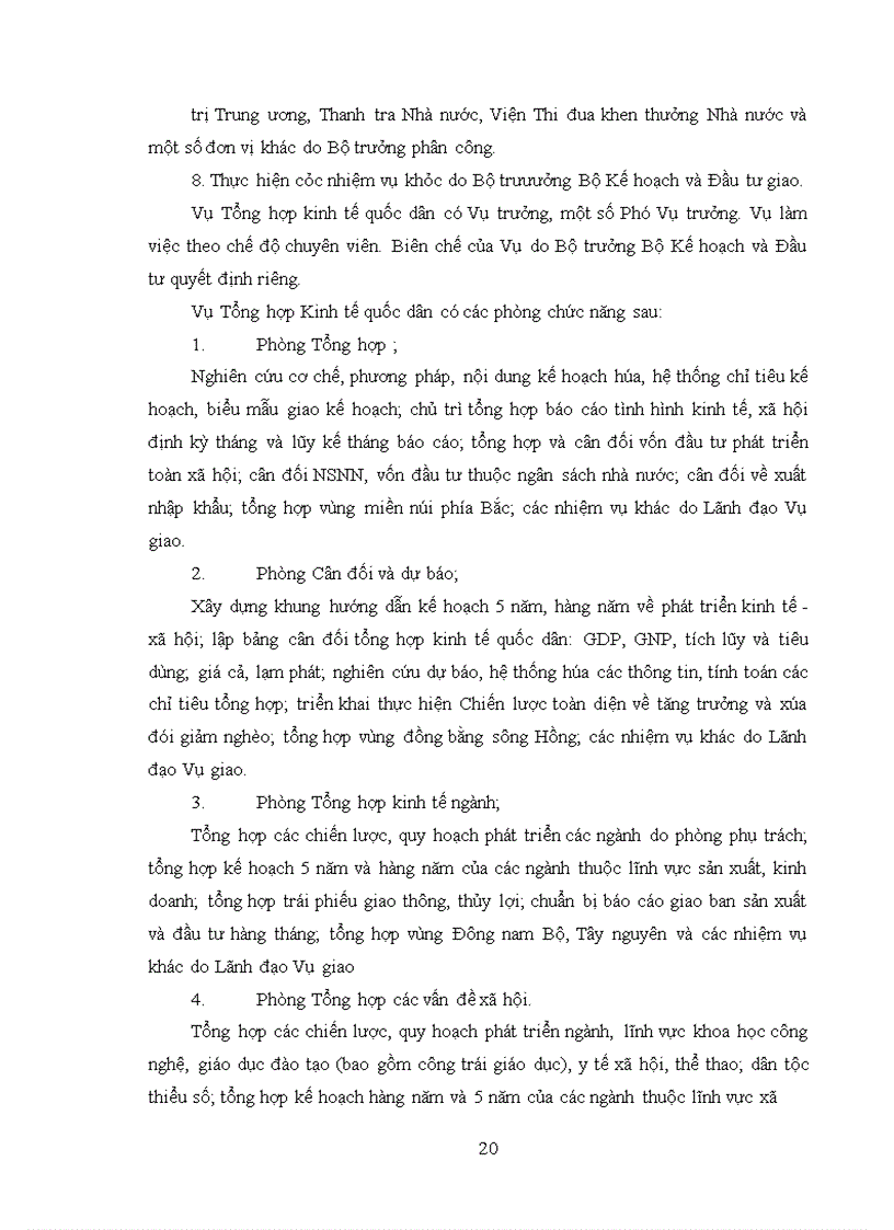 image for page Báo cáo thực tập Bộ Kế hoạch và đầu tư