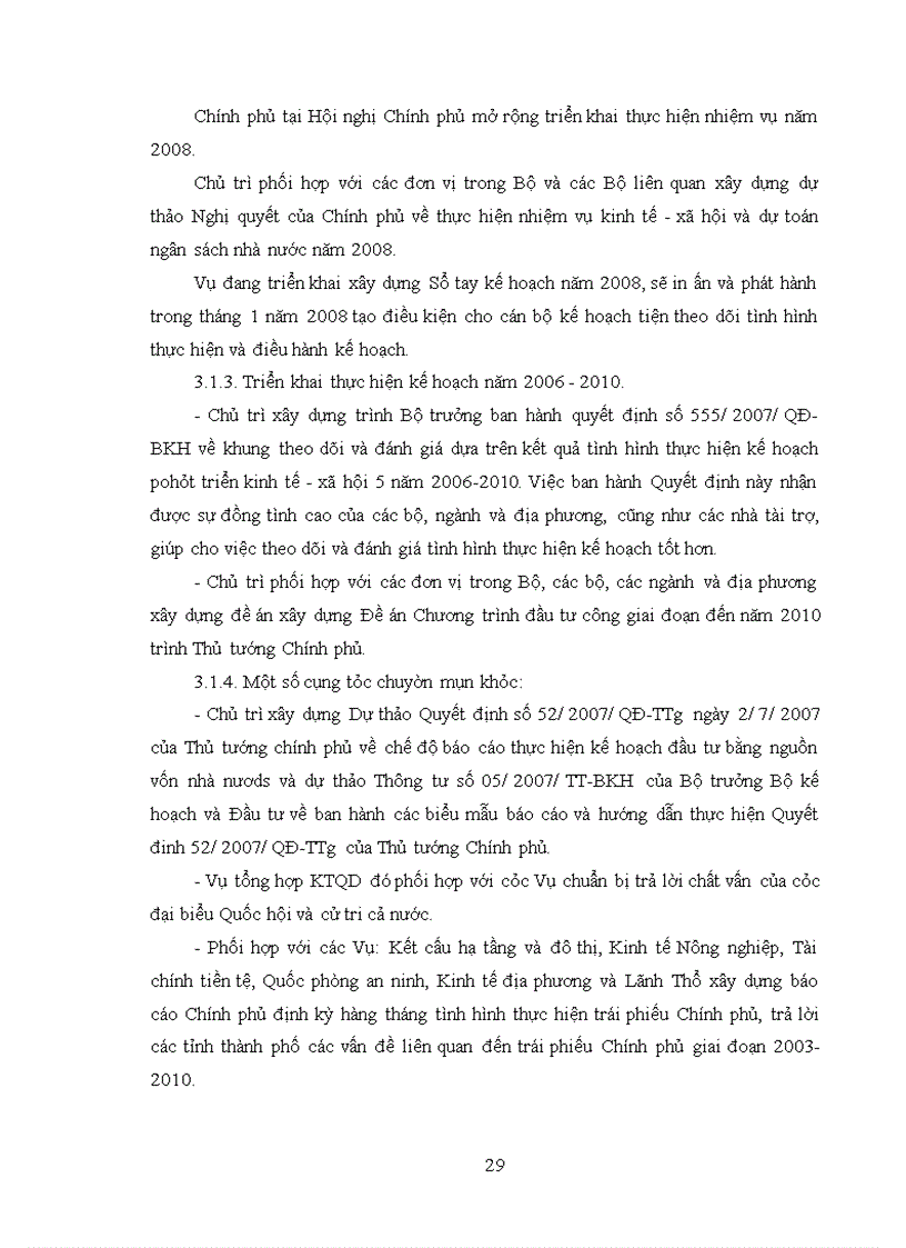 image for page Báo cáo thực tập Bộ Kế hoạch và đầu tư