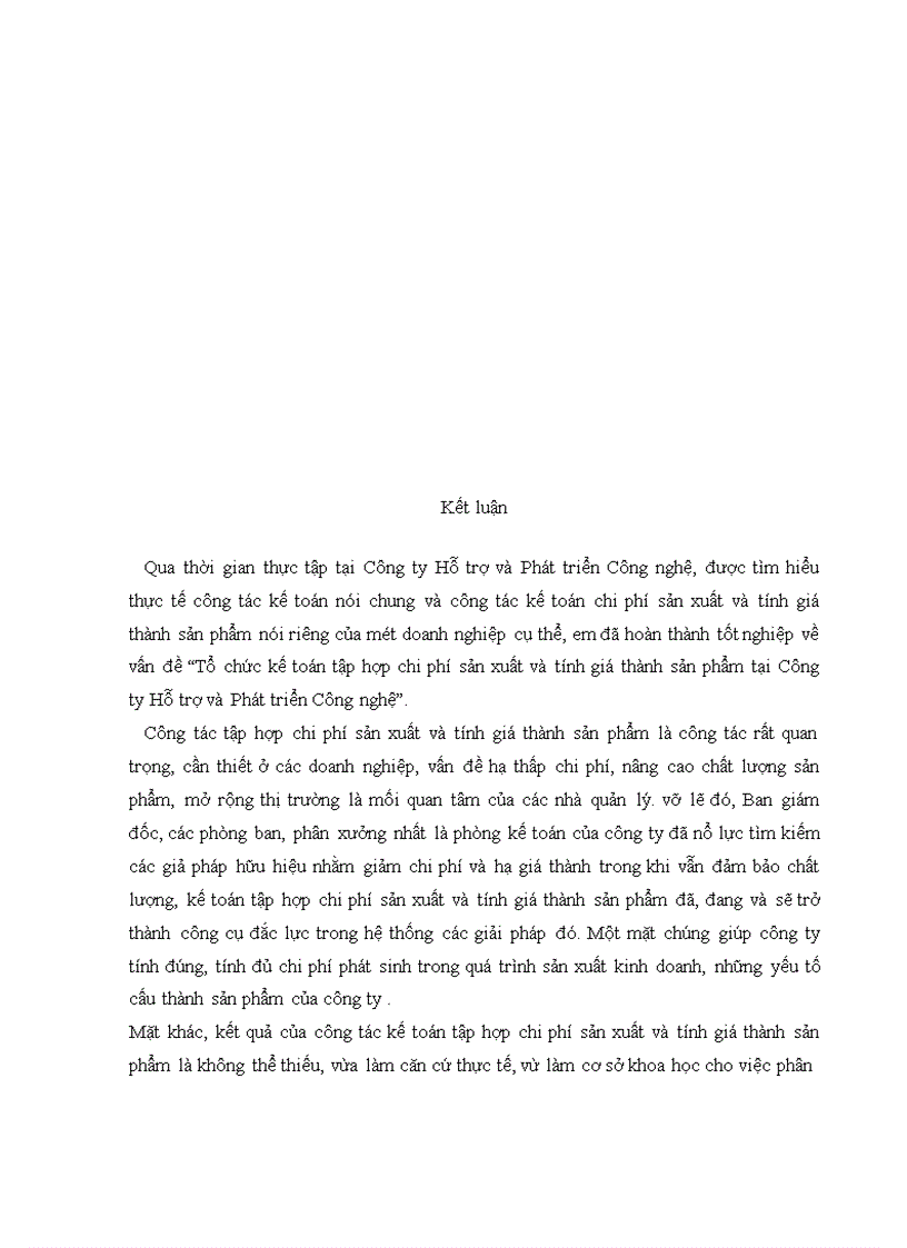 image for page Kế toán tập hợp chi phí và tính giá thành sản phẩm xe gắn máy ở công ty Hỗ trợ và Phát triển Công nghệ
