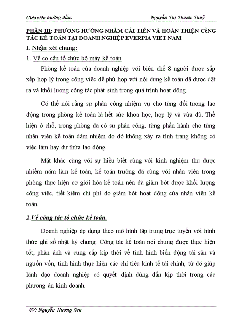 image for page Thực trạng tổ chức kế toán tại Công ty Everpia Việt Nam