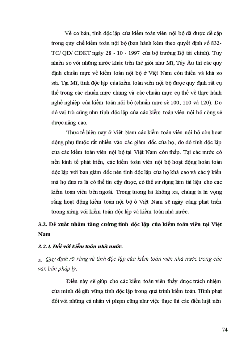 image for page Tính độc lập của kiểm toán viên- lý luận và thực tiễn