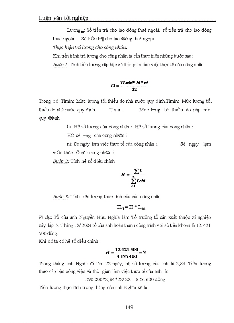 image for page Những giải pháp nhằm cải tiến các hình thức trả lương tại Công ty Xây dựng lắp máy điện nước Hà nội