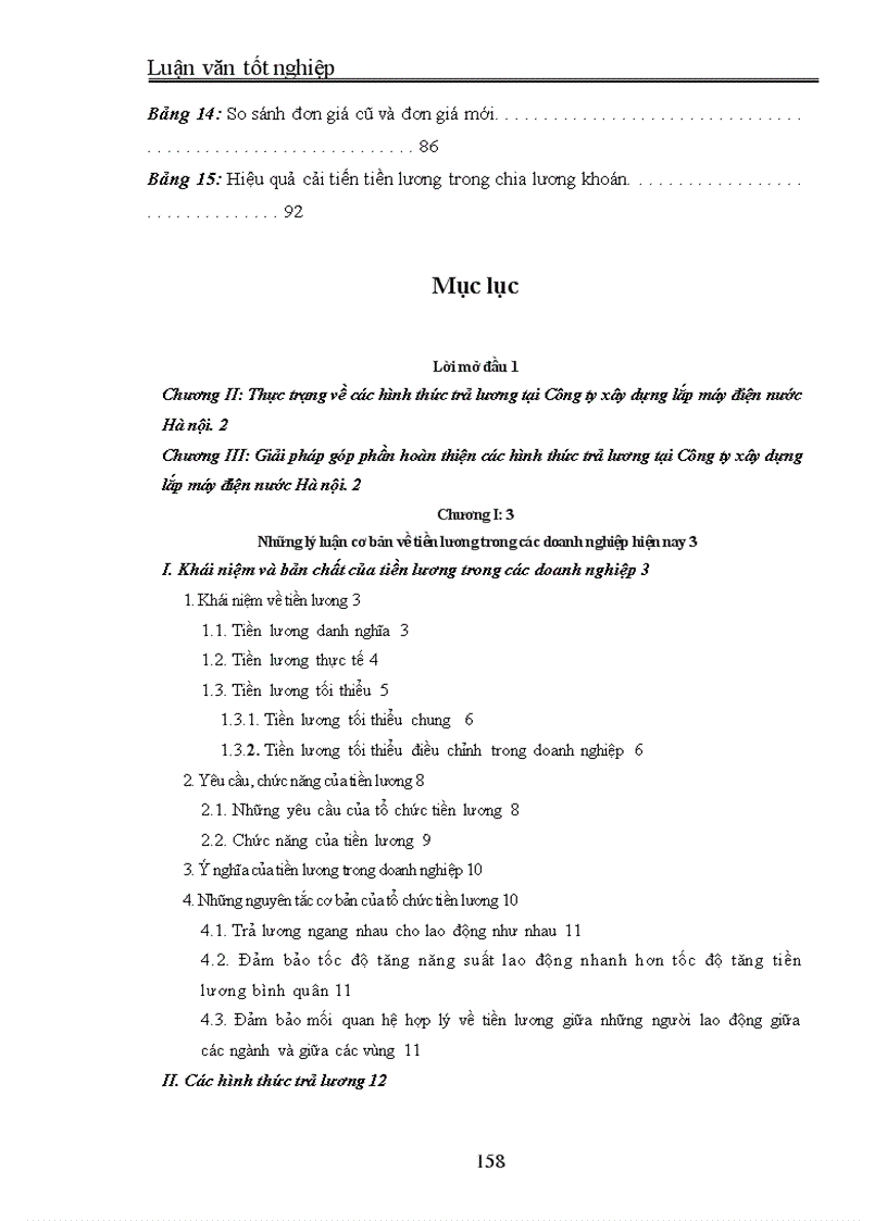 image for page Những giải pháp nhằm cải tiến các hình thức trả lương tại Công ty Xây dựng lắp máy điện nước Hà nội