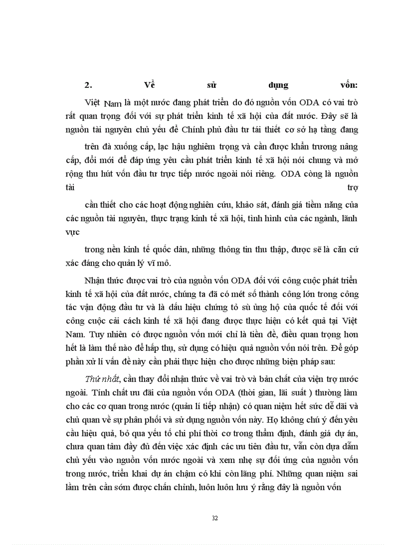 image for page Thực trạng thu hút và sử dụng nguồn vốn ODA tại Việt Nam