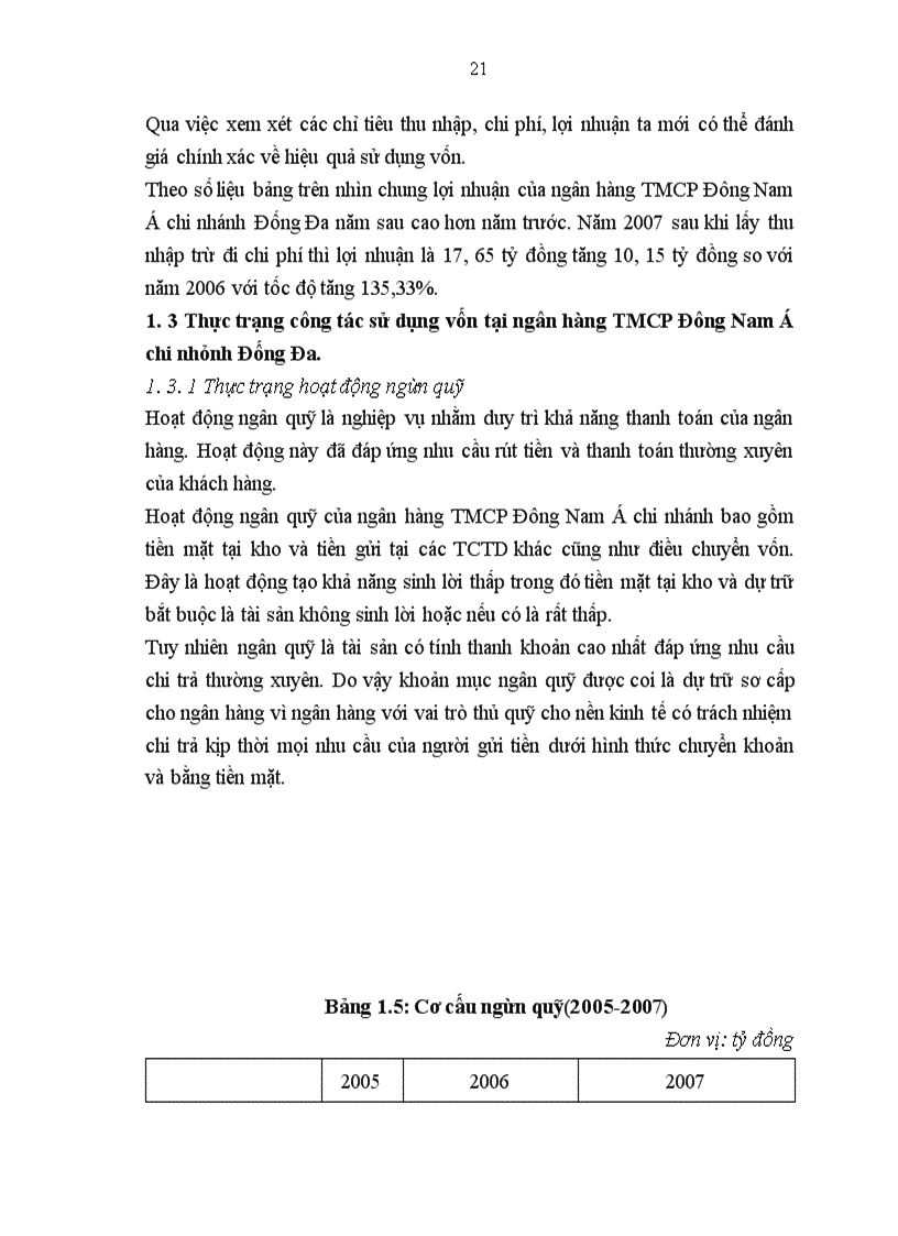 image for page Một số giải pháp chủ yếu nhằm nâng cao hiệu quả sử dụng vốn tại ngân hàng TMCP Đông Nam Á chi nhánh Đống Đa