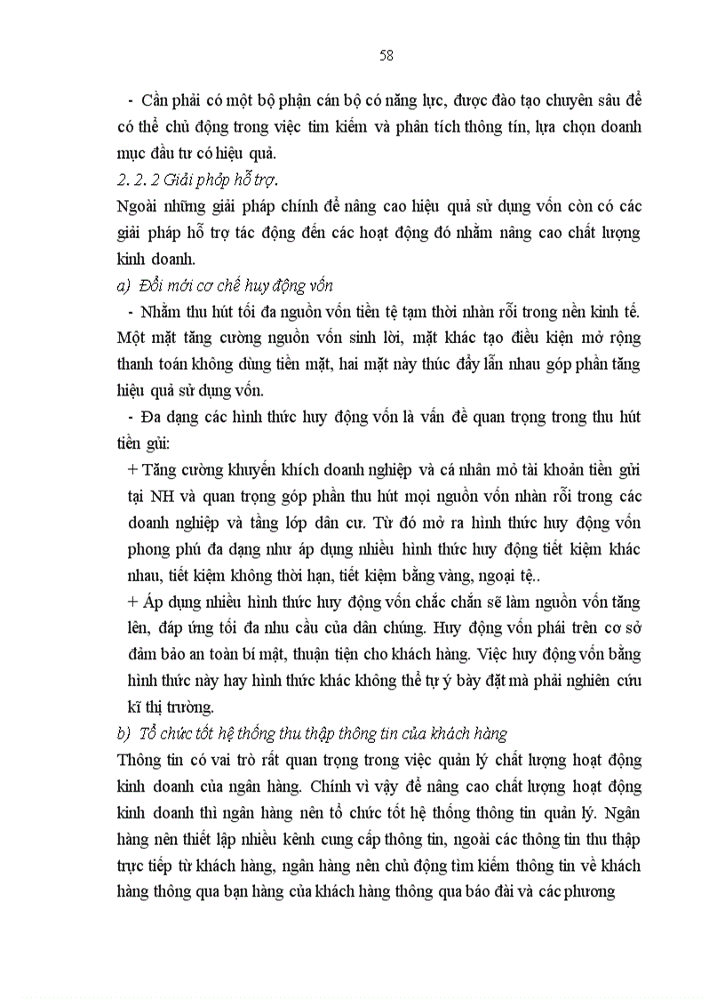 image for page Một số giải pháp chủ yếu nhằm nâng cao hiệu quả sử dụng vốn tại ngân hàng TMCP Đông Nam Á chi nhánh Đống Đa
