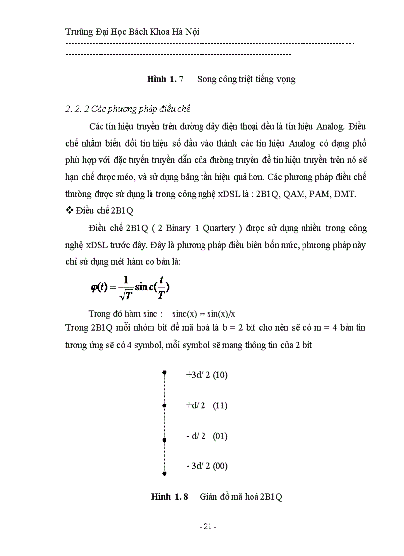 image for page Kỹ thuật DSL