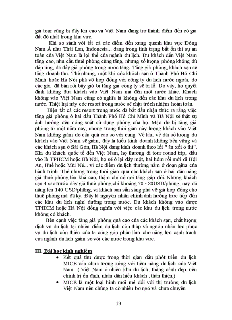 image for page Thực trạng du lich Mice ở Việt Nam hiện nay