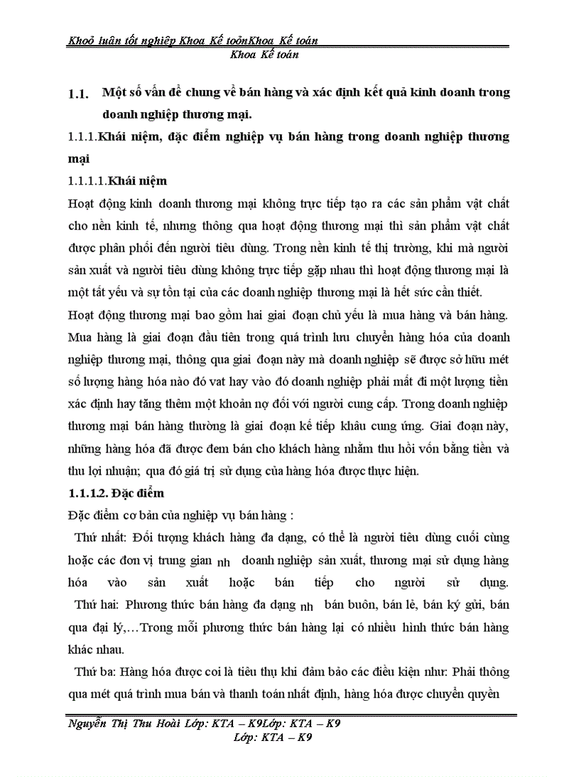 image for page Hoàn thiện kế toán bán hàng và xác định kết quả bán hàng tại Văn phòng tổng công ty rau quả, nông sản
